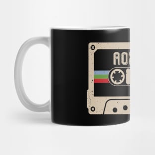 Personalized Roxette Name Birthday Vintage Cassette Tape Mug